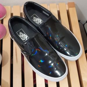 Classic Slip On Patent Leather Van